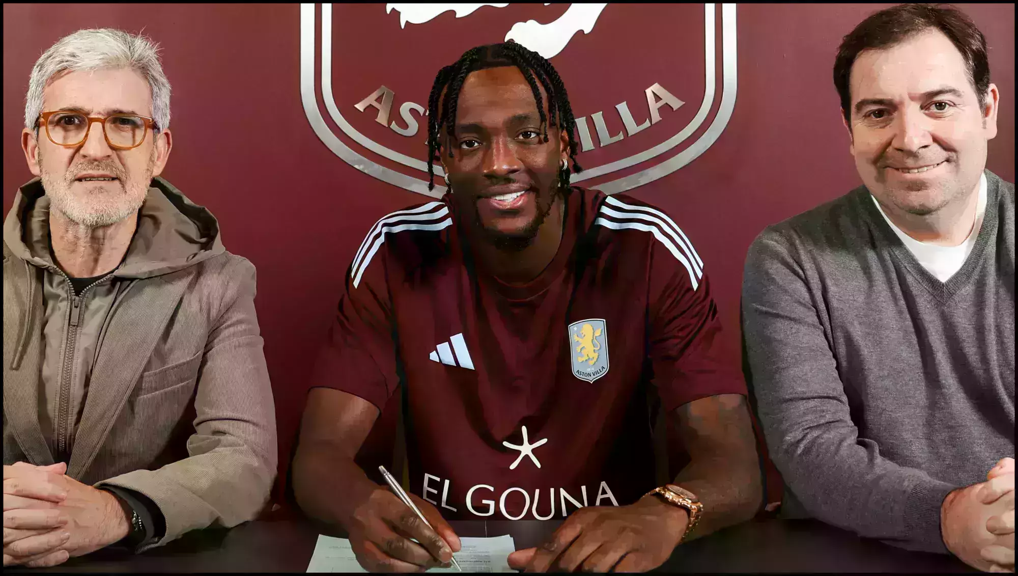 Abraham Aston Villa'ya imzayı attı