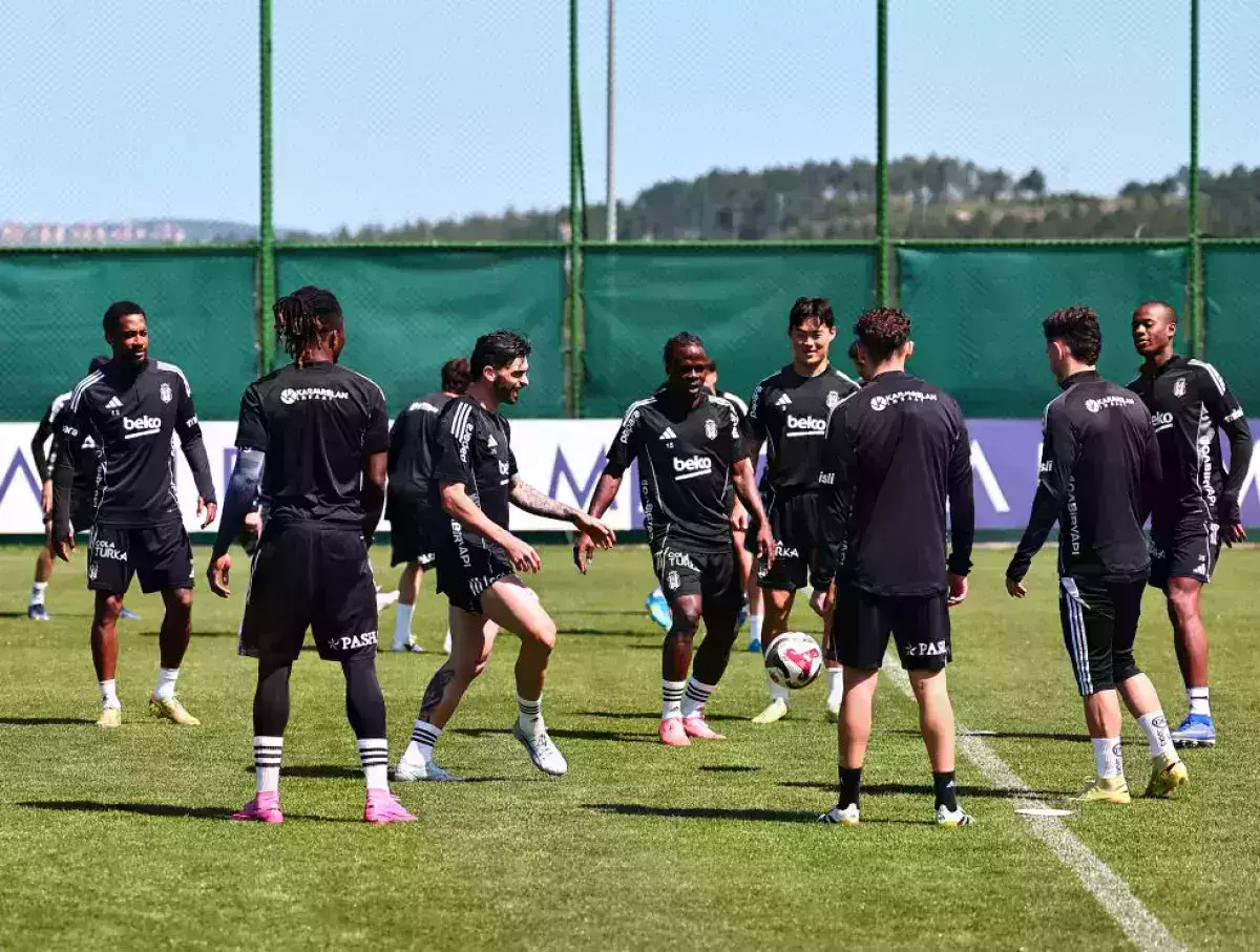 Beşiktaş, Gaziantep FK maçının hazırlıklarını sürdürdü