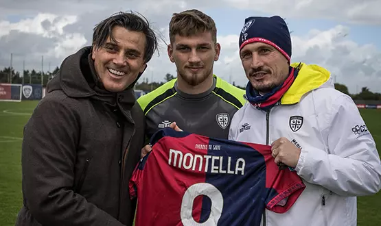 Vincenzo Montella, Semih Kılıçsoy ile buluştu
